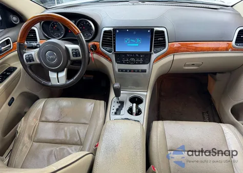 2012 Jeep Grand Cherokee Overland from USA, damaged, VIN 1C4RJFCT2CC187516